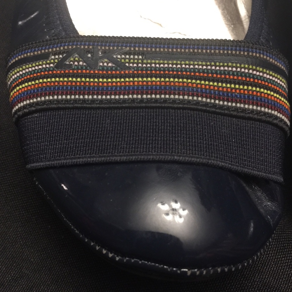 Anne Klein Sport - Blue with Color Stripe: 7-1/2